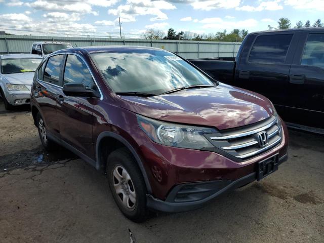 5J6RM4H34DL043109 - 2013 HONDA CR-V LX MAROON photo 1