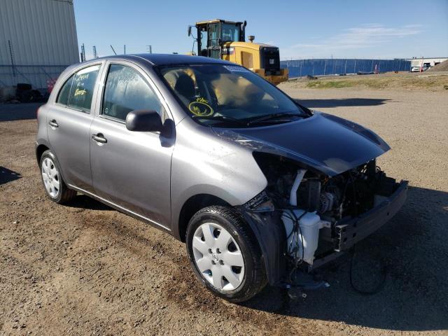 3N1CK3CP9HL265180 - 2017 NISSAN MICRA GRAY photo 1