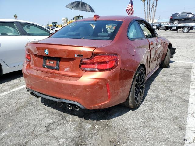 WBS2U7C51KVJ07490 - 2019 BMW M2 COMPETI Նարնջագույն լուսանկար 4