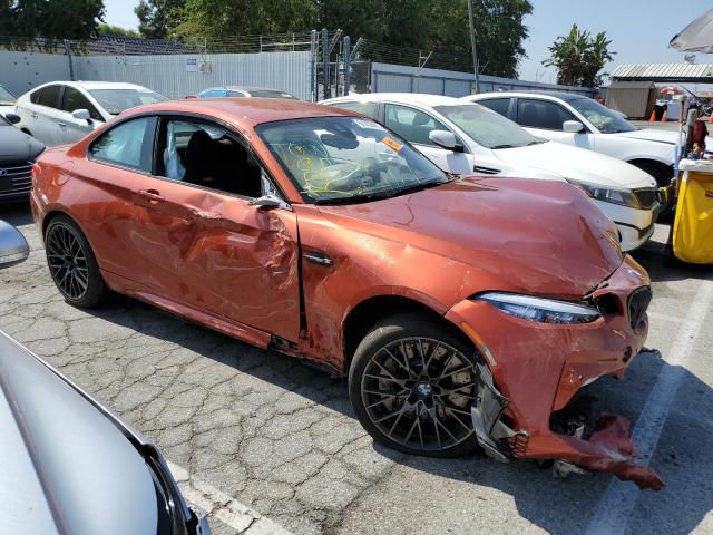 WBS2U7C51KVJ07490 - 2019 BMW M2 COMPETI Նարնջագույն լուսանկար 9