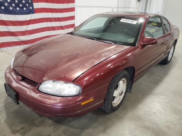 2G1WX12K3W9282569 - 1998 CHEVROLET MONTE CARL MAROON photo 2