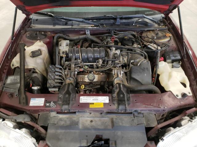 2G1WX12K3W9282569 - 1998 CHEVROLET MONTE CARL MAROON photo 7