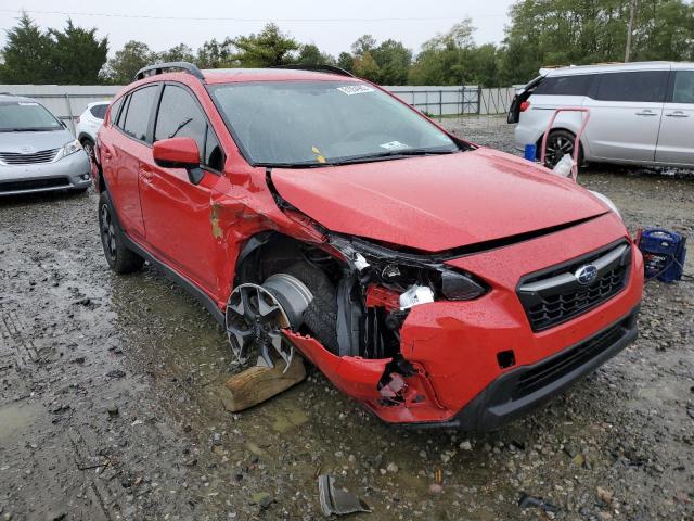 JF2GTAECXL8201037 - 2020 SUBARU CROSSTREK RED photo 1