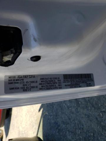 ZFBHRFBB9K6M80648 - 2019 RAM PROMASTER 白色 照片 10