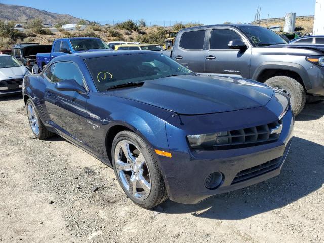 2G1FA1EV7A9214372 - 2010 CHEVROLET CAMARO LS BLUE photo 1