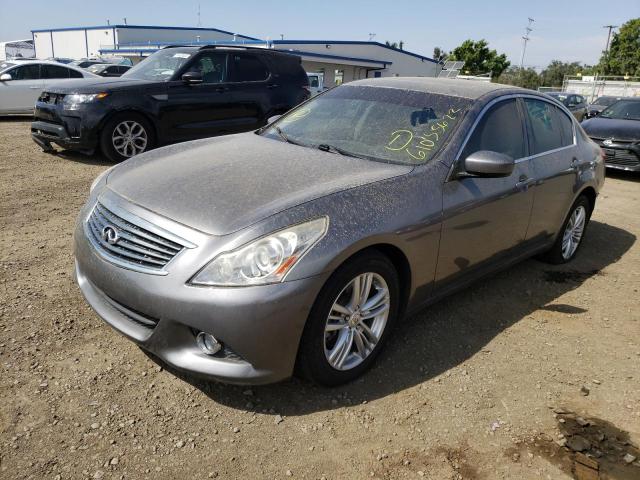 JN1CV6AR4DM752235 - 2013 INFINITI G37 GRAY photo 2