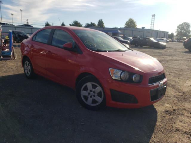 1G1JA5SH1G4169344 - 2016 CHEVROLET SONIC LS RED photo 1