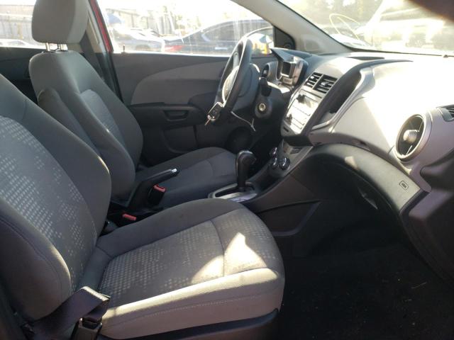 1G1JA5SH1G4169344 - 2016 CHEVROLET SONIC LS RED photo 5