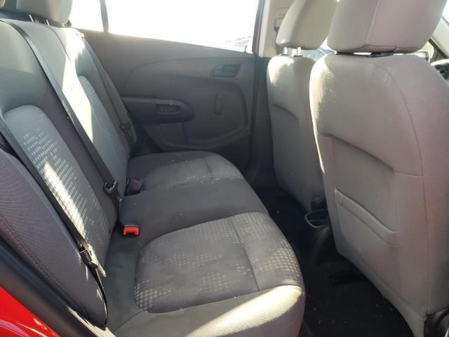 1G1JA5SH1G4169344 - 2016 CHEVROLET SONIC LS RED photo 6