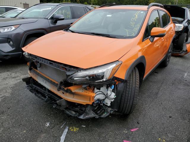 JF2GTANC8KH251062 - 2019 SUBARU CROSSTREK ORANGE photo 2