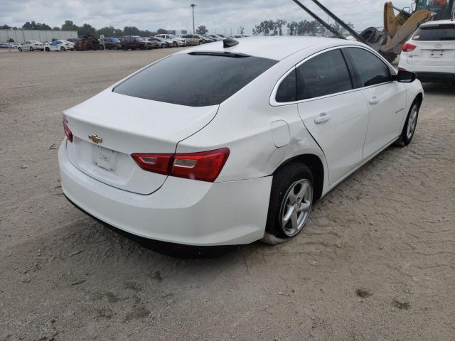 1G1ZB5ST2JF212427 - 2018 CHEVROLET MALIBU LS WHITE photo 4