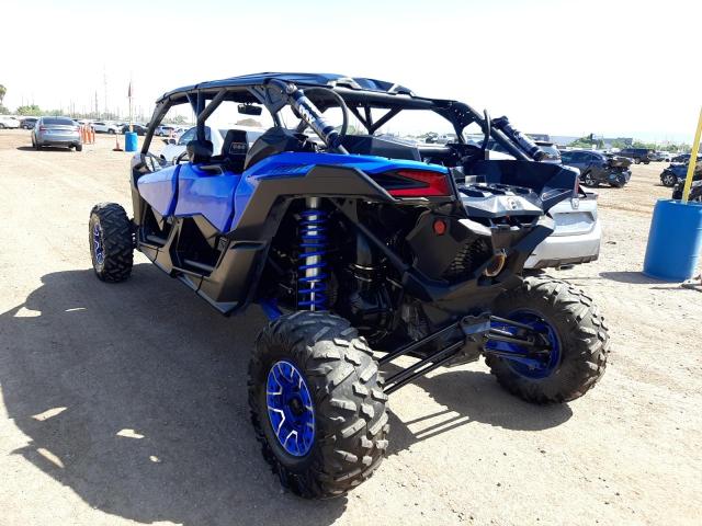 3JBVNAV44MK002442 - 2021 CAN-AM MAVERICK X BLUE photo 3