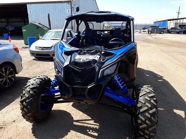 3JBVNAV44MK002442 - 2021 CAN-AM MAVERICK X BLUE photo 9