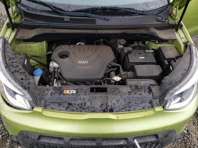 KNDJN2A22F7750016 - 2015 KIA SOUL GREEN photo 7