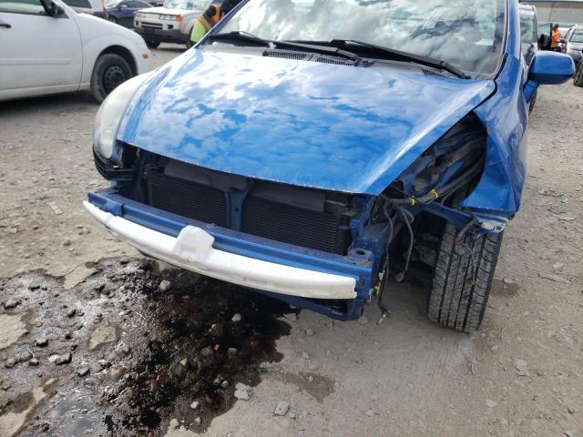 JHMGD38667S033191 - 2007 HONDA FIT S ლურჯი ფოტო 9