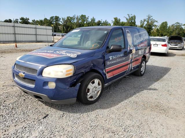 1GBDV13168D183698 - 2008 CHEVROLET UPLANDER I BLUE photo 9