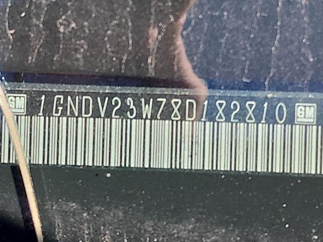 1GNDV23W78D182810 - 2008 CHEVROLET UPLANDER L 蓝色 照片 10