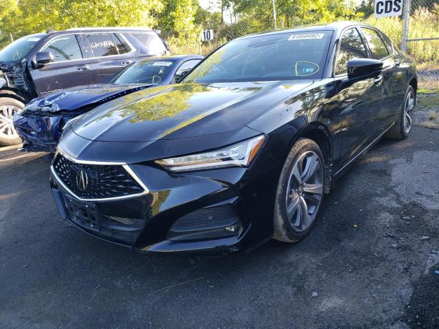 19UUB6F66MA004081 - 2021 ACURA TLX ADVANC BLACK photo 2