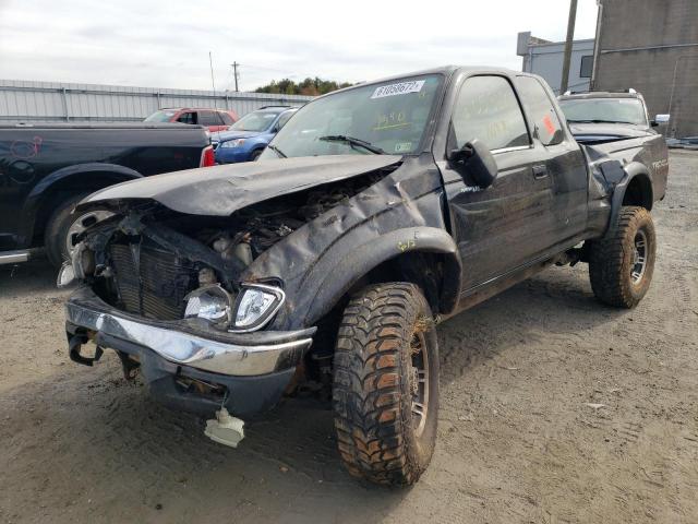 5TEWN72N01Z867400 - 2001 TOYOTA TACOMA XTR BLACK photo 2