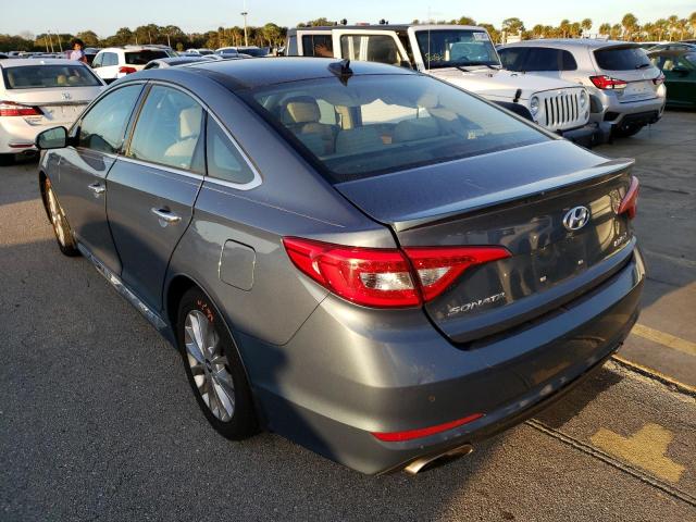 5NPE34AFXFH219275 - 2015 HYUNDAI SONATA SPO BLUE photo 3