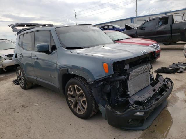 ZACCJABB3HPF97570 - 2017 JEEP RENEGADE L BLUE photo 1