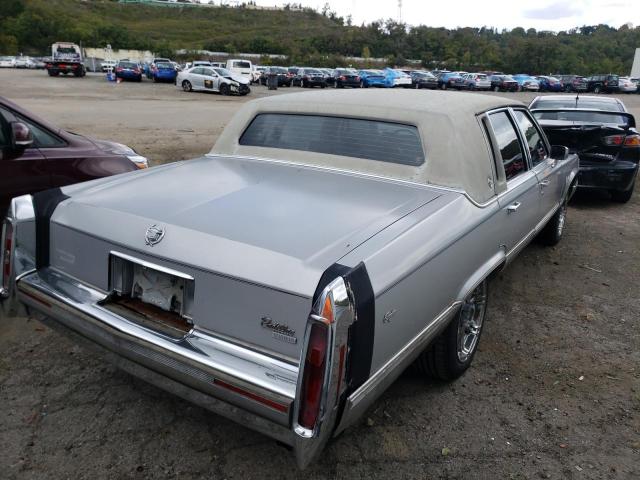 1G6DW5471LR708023 - 1990 CADILLAC BROUGHAM SILVER photo 4