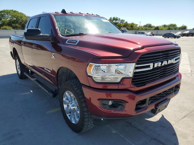 3C6UR5DLXKG680858 - 2019 RAM 2500 BIG H BURGUNDY photo 1