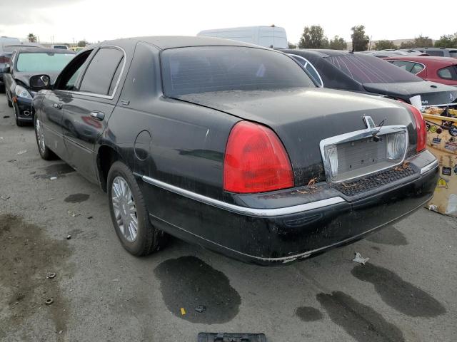 1LNHM82W66Y604701 - 2006 LINCOLN TOWN CAR BLACK photo 3