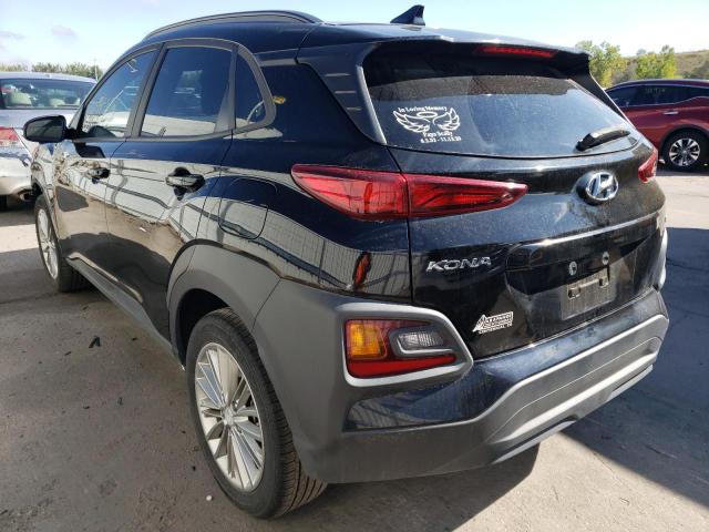 KM8K6CAA5LU520185 - 2020 HYUNDAI KONA SEL P BLACK photo 3