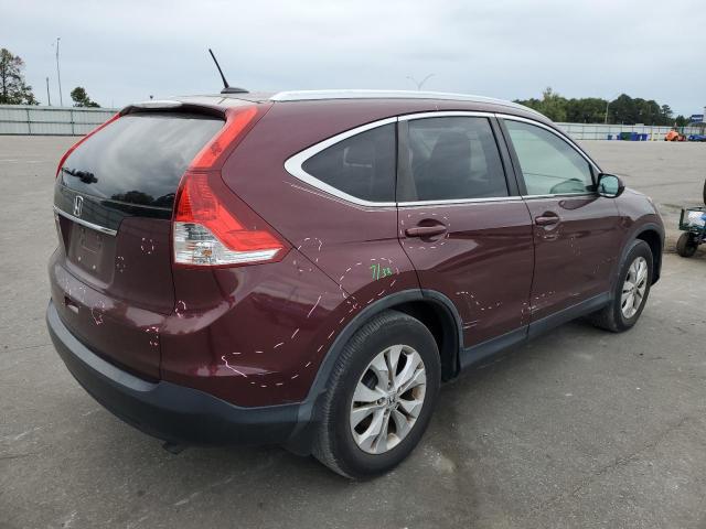 5J6RM3H7XDL021841 - 2013 HONDA CR-V EXL RED photo 4