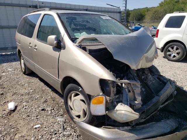 4T3ZF13C12U467783 - 2002 TOYOTA SIENNA LE BEIGE photo 1