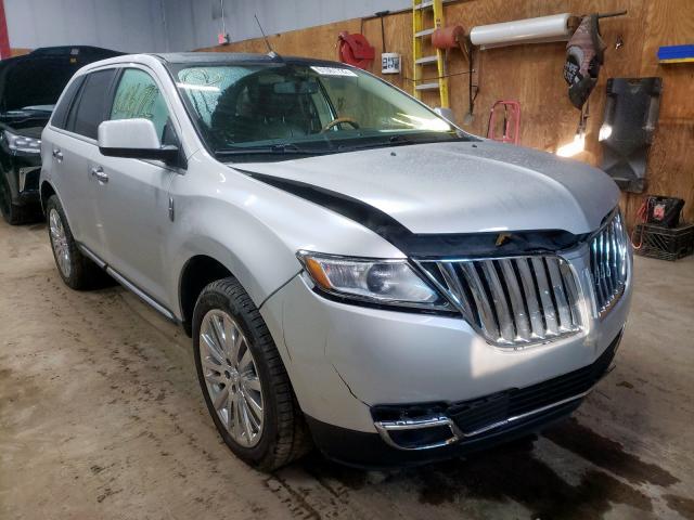 2LMDJ8JK0BBJ00064 - 2011 LINCOLN MKX SILVER photo 1