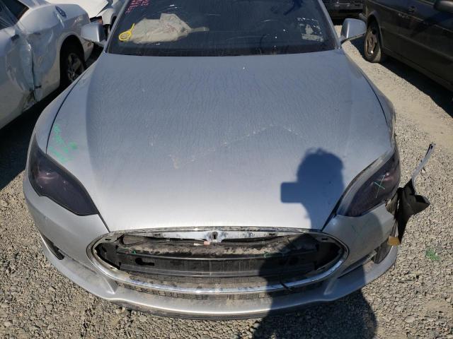5YJSA1E22GF131660 - 2016 TESLA MODEL S SILVER photo 7