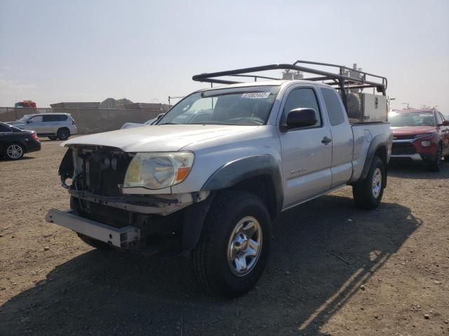 5TETX62N17Z350543 - 2007 TOYOTA TACOMA PRE SILVER photo 2