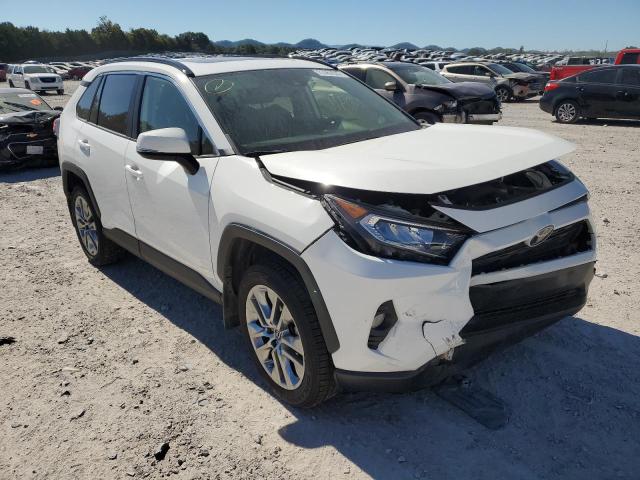 JTMA1RFV0KD006997 - 2019 TOYOTA RAV4 XLE P WHITE photo 1