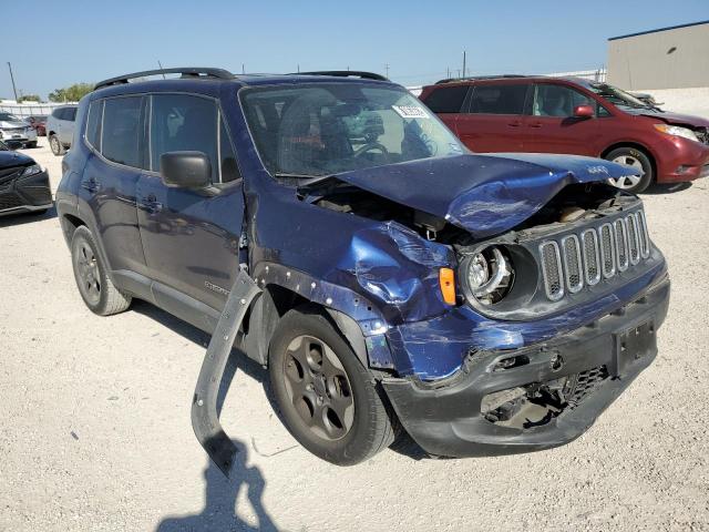 ZACCJAAT2GPE02924 - 2016 JEEP RENEGADE S ლურჯი ფოტო 1