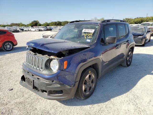 ZACCJAAT2GPE02924 - 2016 JEEP RENEGADE S ლურჯი ფოტო 2