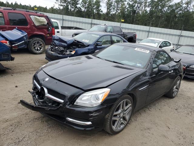 WDDPK4HA4DF073894 - 2013 MERCEDES-BENZ SLK 250 BLACK photo 2