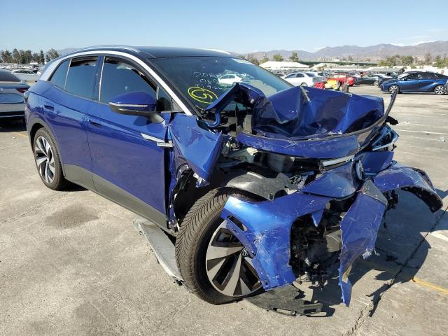 WVGKMPE22MP042128 - 2021 VOLKSWAGEN ID.4 PRO S ლურჯი ფოტო 1