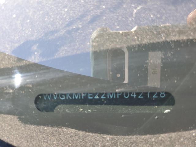 WVGKMPE22MP042128 - 2021 VOLKSWAGEN ID.4 PRO S ლურჯი ფოტო 10