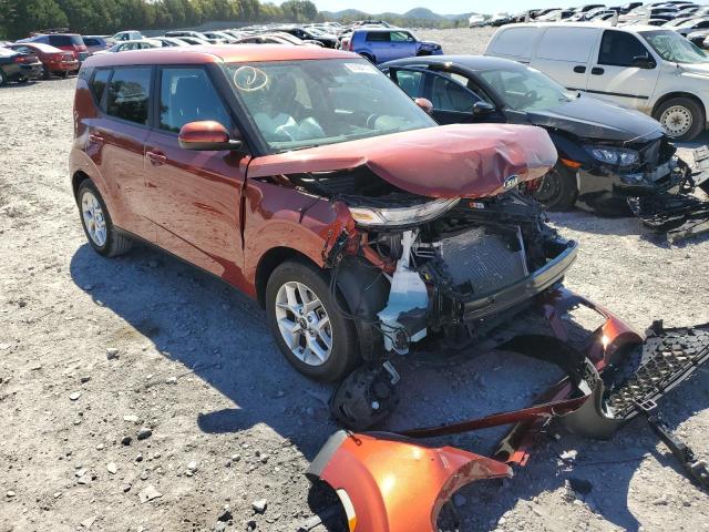 KNDJ23AU7M7785356 - 2021 KIA SOUL LX RED photo 1