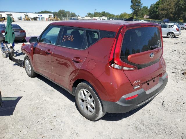 KNDJ23AU7M7785356 - 2021 KIA SOUL LX RED photo 3