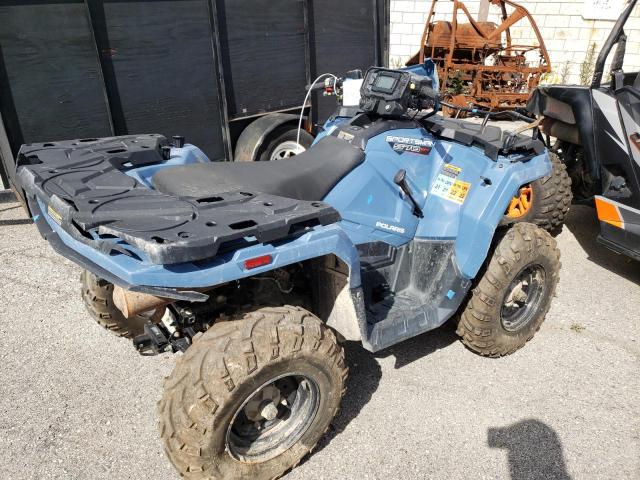 4XASEA577MA728170 - 2021 POLARIS SPORTSMAN BLUE photo 4