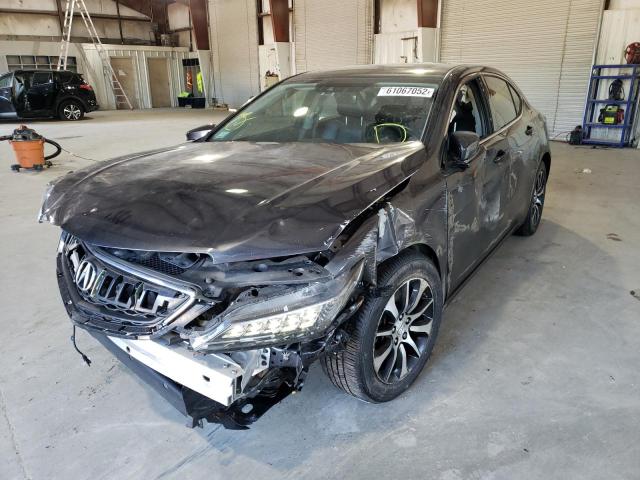 19UUB1F56FA000660 - 2015 ACURA TLX TECH GRAY photo 2