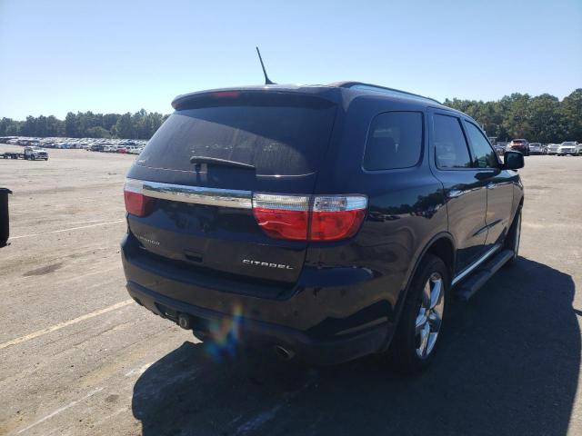 1C4SDJET2DC658848 - 2013 DODGE DURANGO CI BLUE photo 4