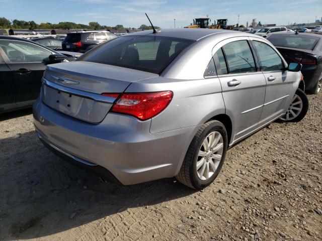 1C3CCBBG4EN232173 - 2014 CHRYSLER 200 TOURIN SILVER photo 4