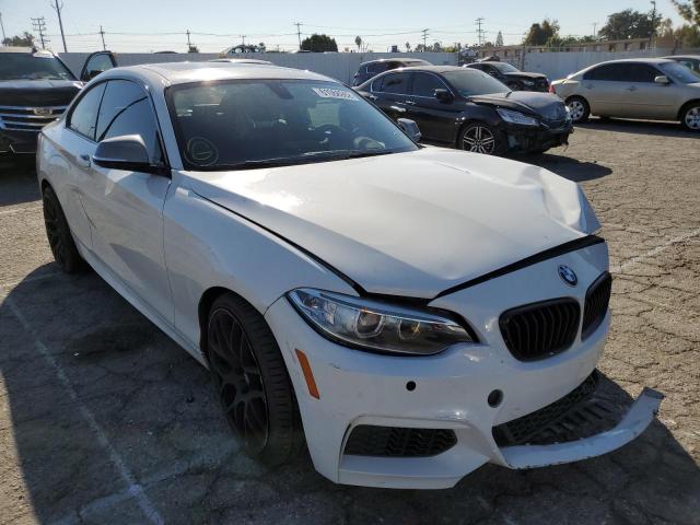 WBA1J7C57FV358478 - 2015 BMW M235I WHITE photo 1