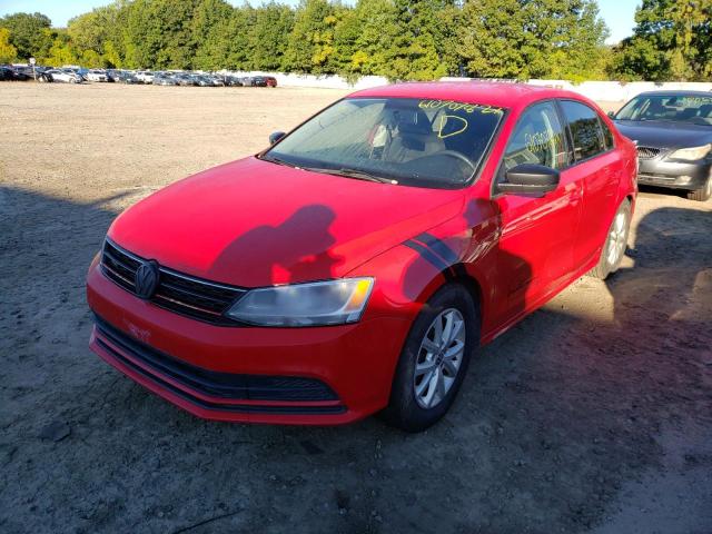 3VWD17AJXFM262058 - 2021 VOLKSWAGEN JETTA SPOR RED photo 2