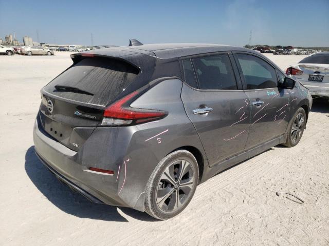 1N4AZ1CV5MC551123 - 2021 NISSAN LEAF SV GRAY photo 4