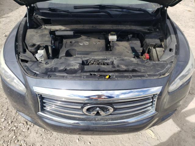 5N1AL0MN2DC332846 - 2013 INFINITI JX35 GRAY photo 9